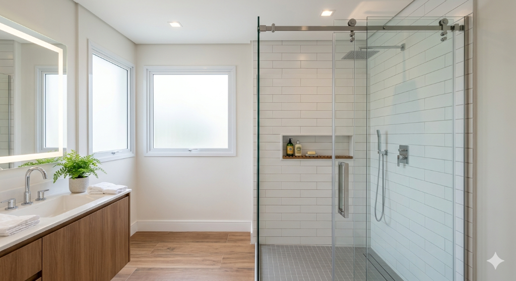 Box para Banheiro em Vidro Temperado