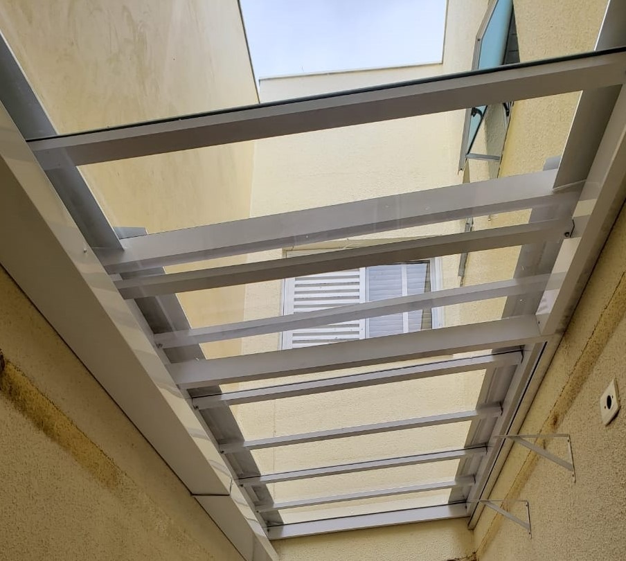 Cobertura de vidro em São Paulo